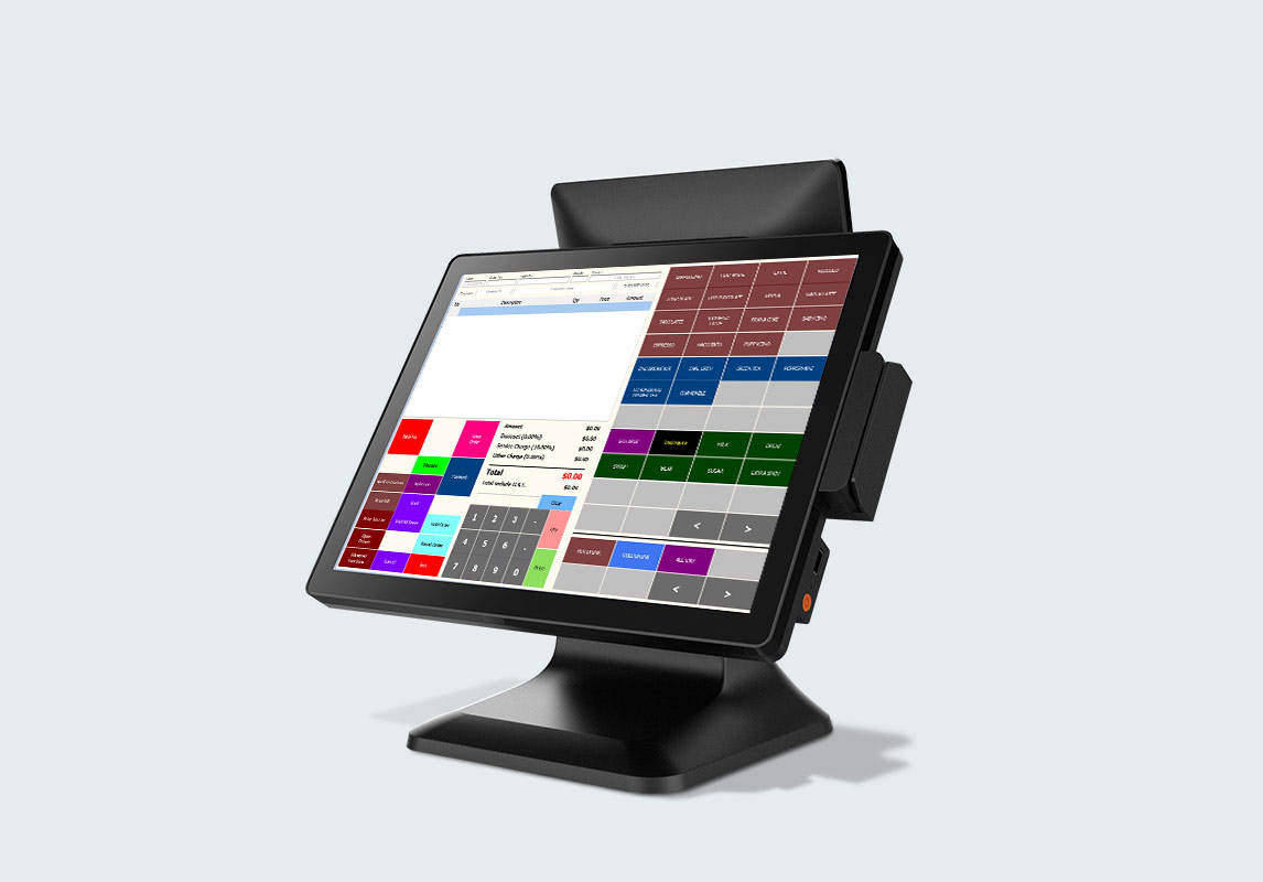 Varipos touch screen terminals