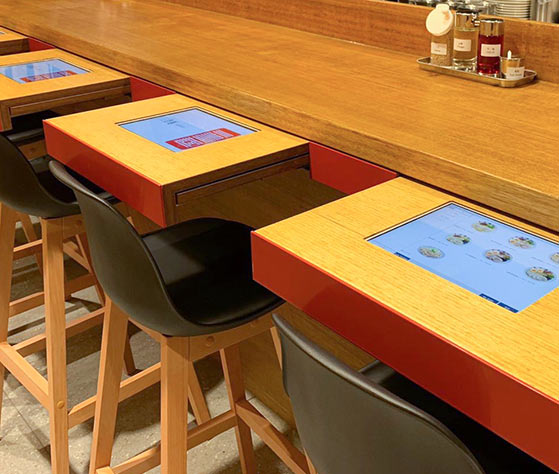 iPad table self ordering