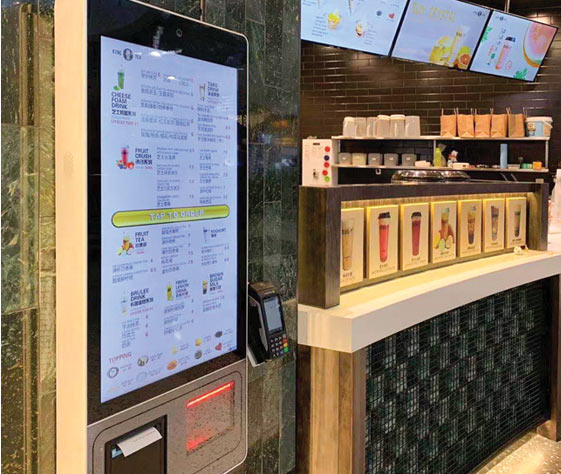 Self ordering Kiosk